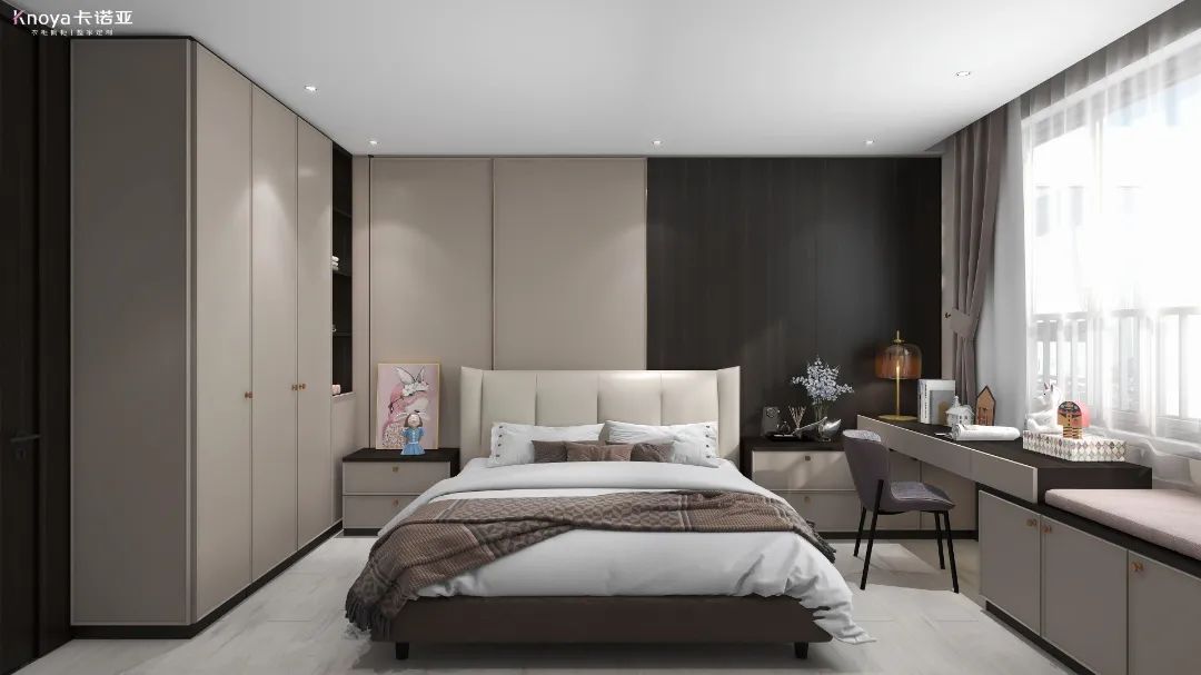 書桌+書柜+飄窗柜一體 書桌+書柜+飄窗柜一體