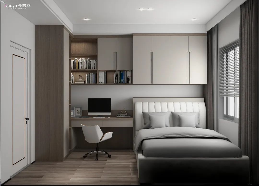 書桌+書柜+衣柜一體 書桌+書柜+衣柜一體