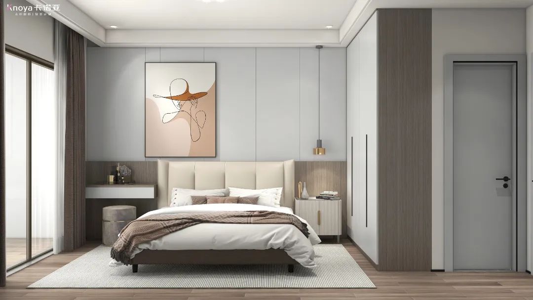 不一樣的床頭柜設(shè)計(jì)，小臥室也能有大空間