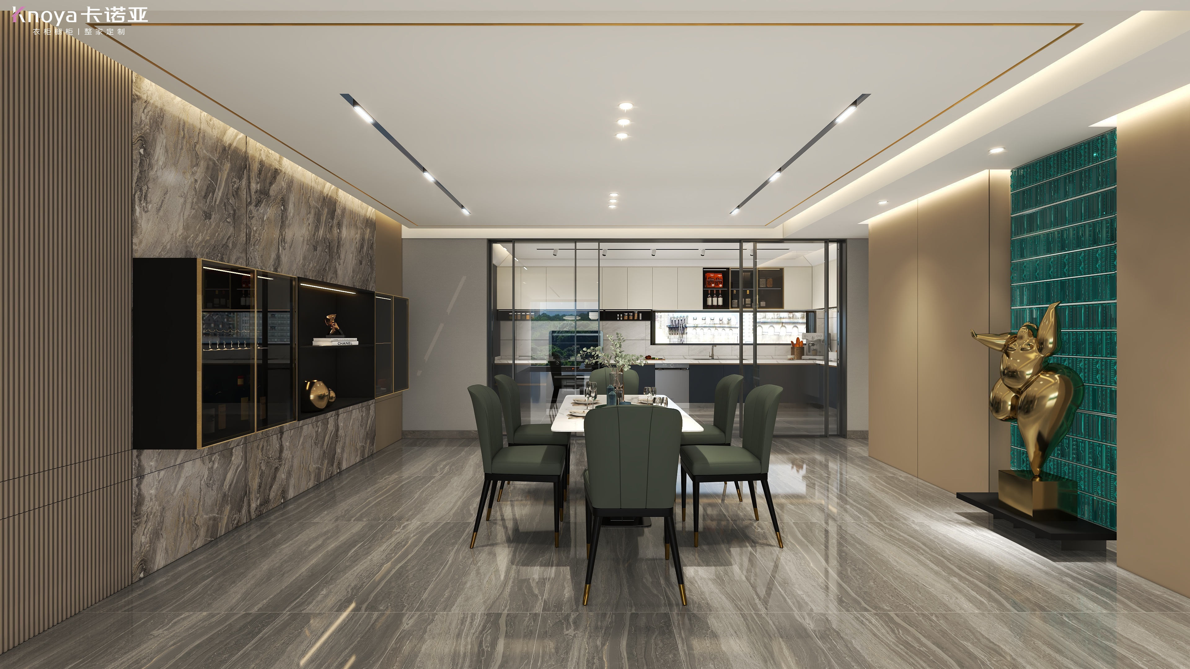 236㎡三房，主臥超大不說，還有一間絕美影音室?