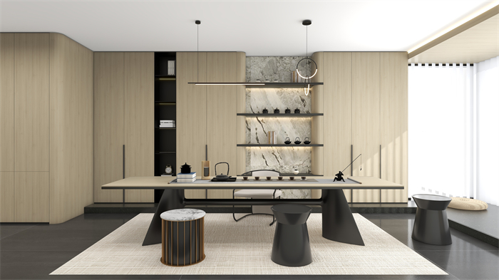 卡諾亞現(xiàn)代簡約風格柔道系列圓潤弧形板演繹空間魔法